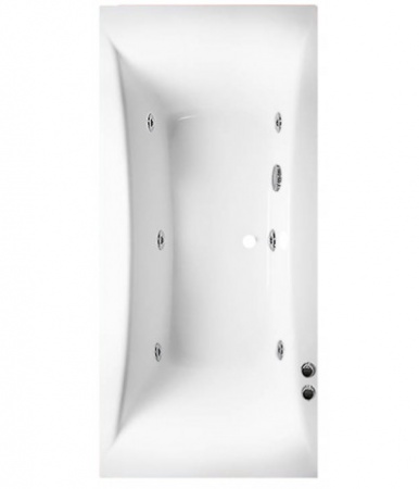 Ванна Alpen Luna 170x75 с гидромассажем