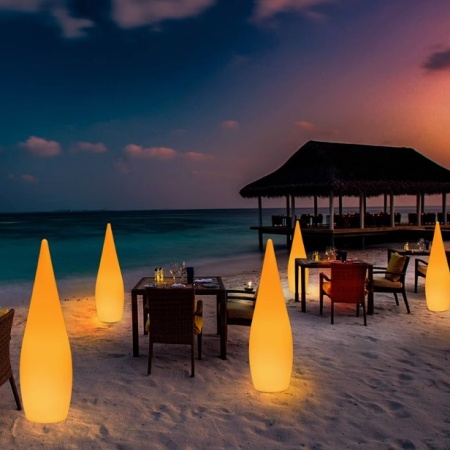 Светильник Капля 45х150 питание от 220, RGB Светильник Капля 45х150 питание от 220, RGB