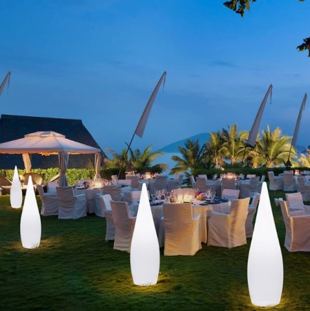 Светильник Капля 45х150 питание от АКБ, RGB Светильник Капля 45х150 питание от АКБ, RGB