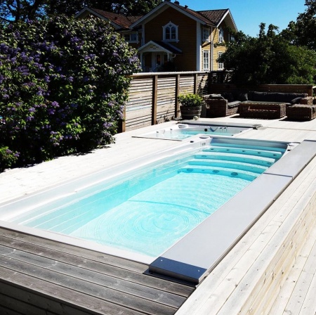 Плавательный спа бассейн USSPA Swim Spa M